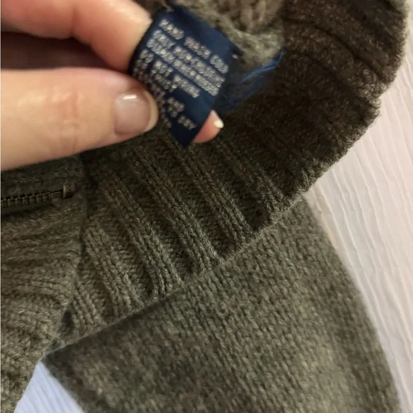 Ralph Lauren Polo Olive Green Sweater